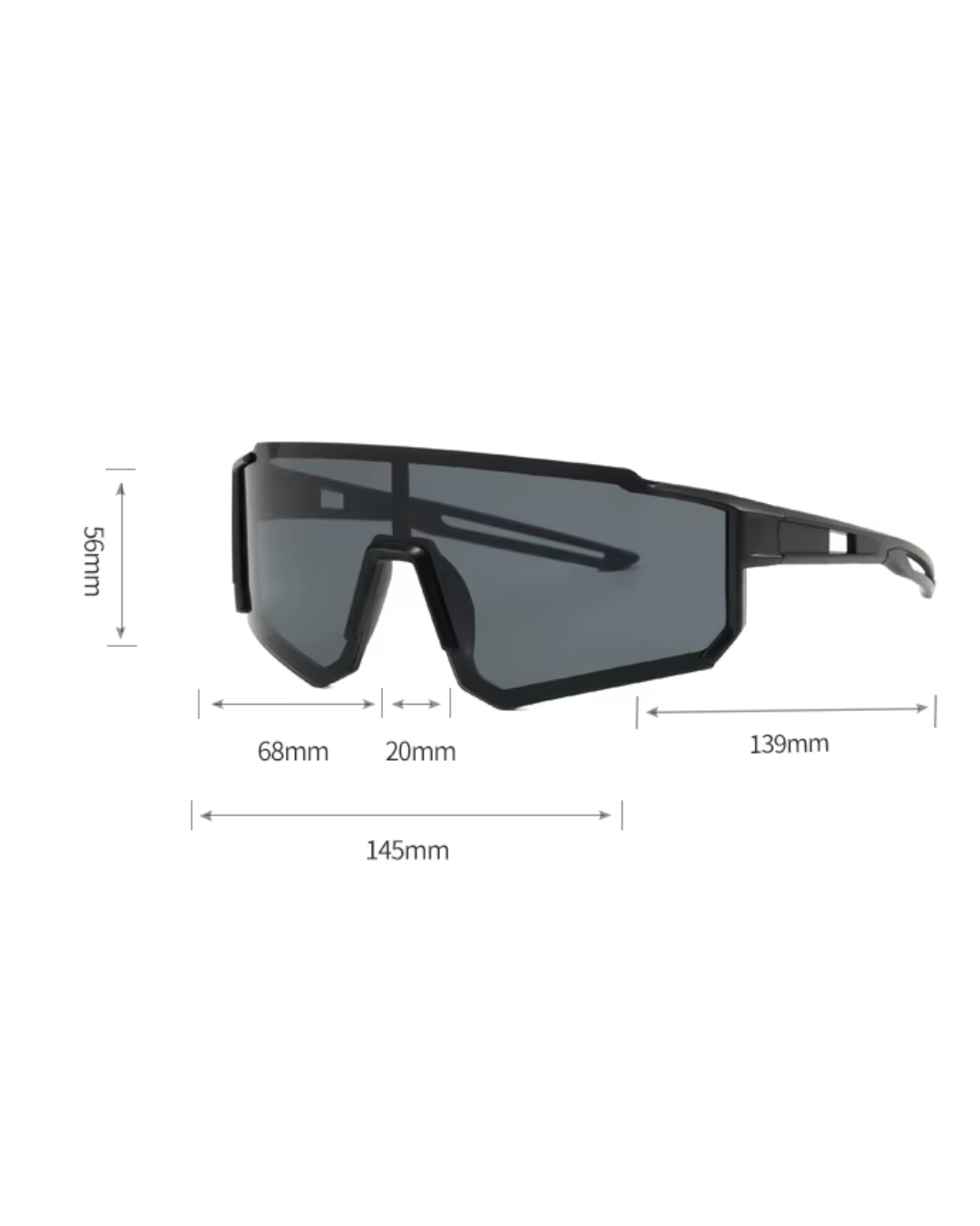 Lunettes de Sport UV400 — Protection Solaire Panoramique | Randonnée, Cyclisme, Running