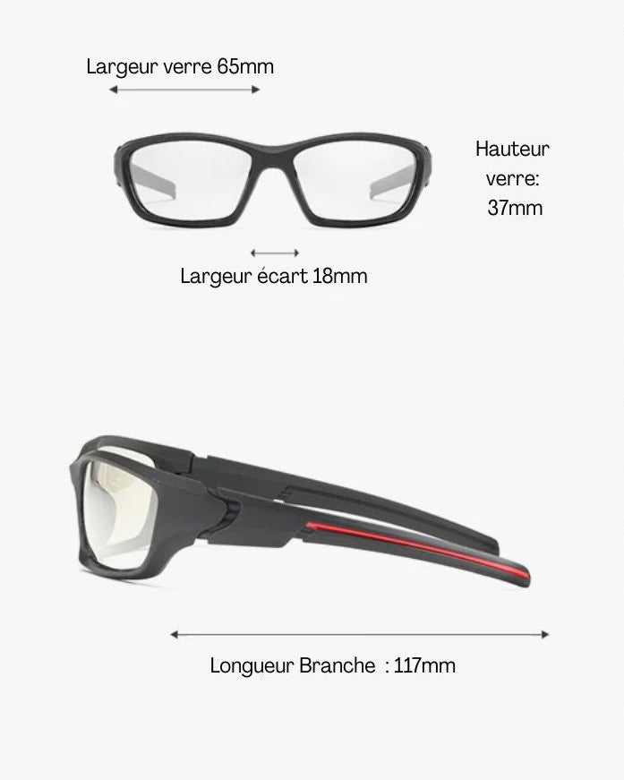 Lunettes de Randonnée –Photochromiques pour Aventures