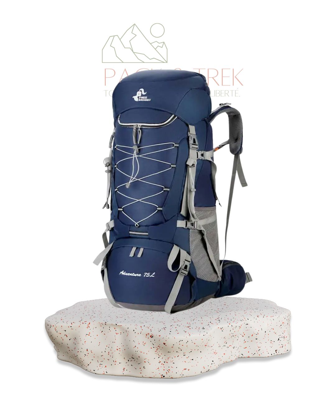 TrekXplorer 75L - Le Sac de Randonnée Ultime pour les Aventuriers