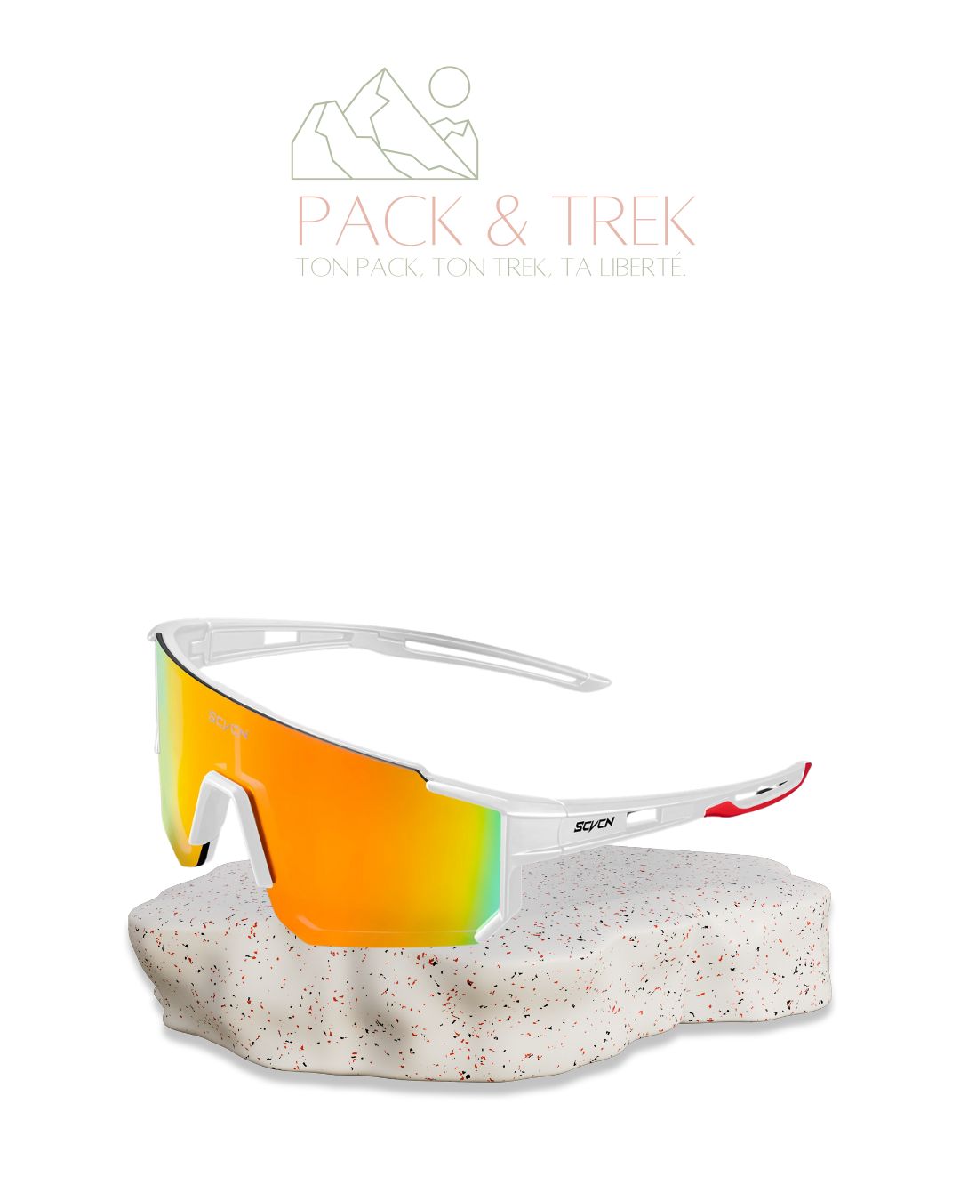 Lunettes de Randonnée à Verres Colorés – Style & Protection pour les Amoureux de la Nature