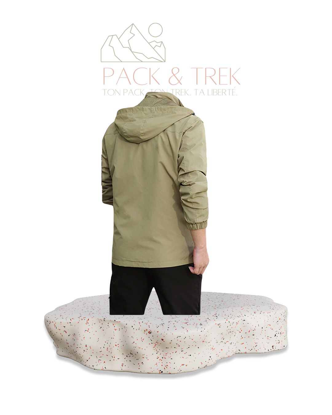 Tactical Shield – Veste Coupe-Vent Imperméable Randonnée