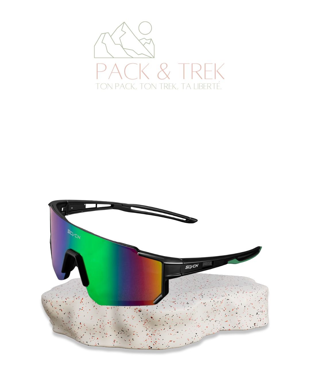 Lunettes de Randonnée à Verres Colorés – Style & Protection pour les Amoureux de la Nature
