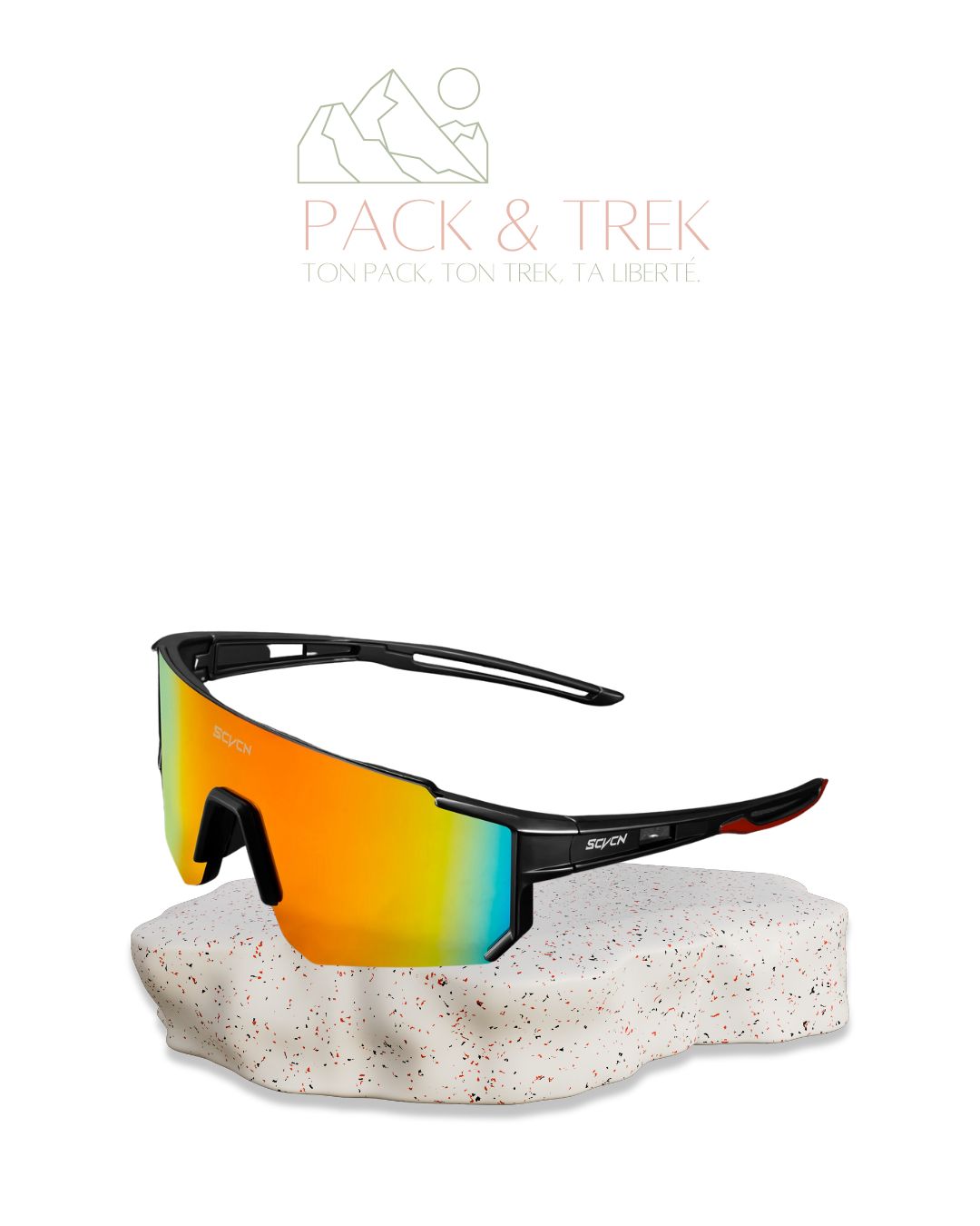 Lunettes de Randonnée à Verres Colorés – Style & Protection pour les Amoureux de la Nature