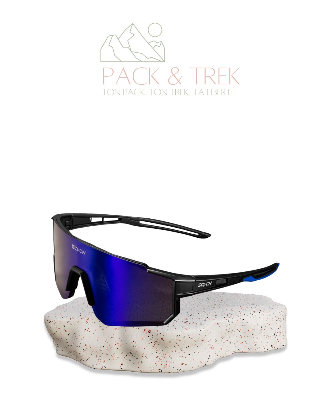 Lunettes de Randonnée à Verres Colorés – Style & Protection pour les Amoureux de la Nature