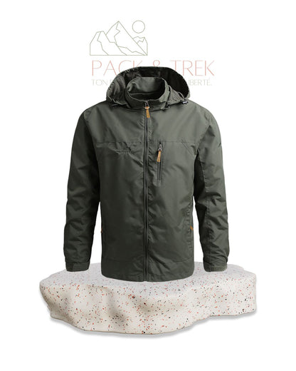 Tactical Shield – Veste Coupe-Vent Imperméable Randonnée