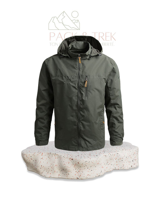 Tactical Shield – Veste Coupe-Vent Imperméable Randonnée