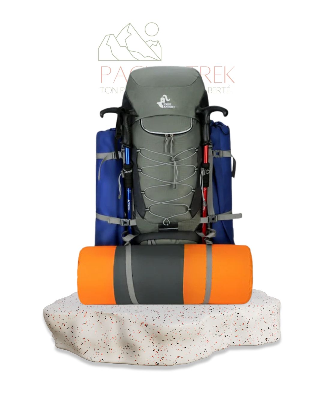 TrekXplorer 75L - Le Sac de Randonnée Ultime pour les Aventuriers