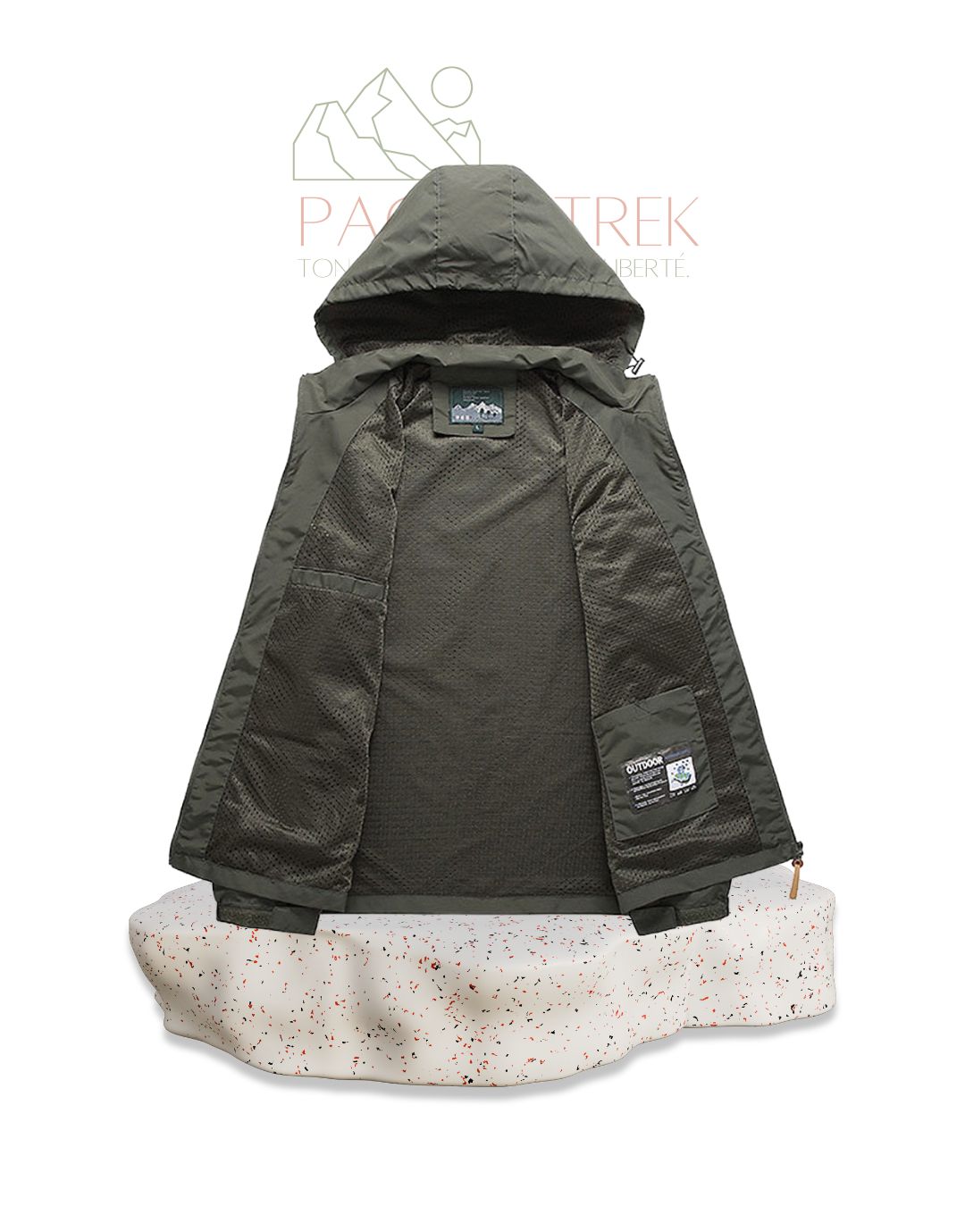 Tactical Shield – Veste Coupe-Vent Imperméable Randonnée