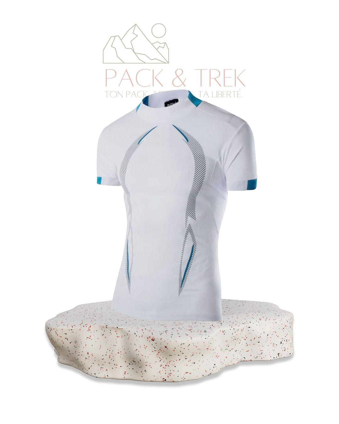 T-shirt Homme pour rando d'Été – Respirant & Séchage Rapide