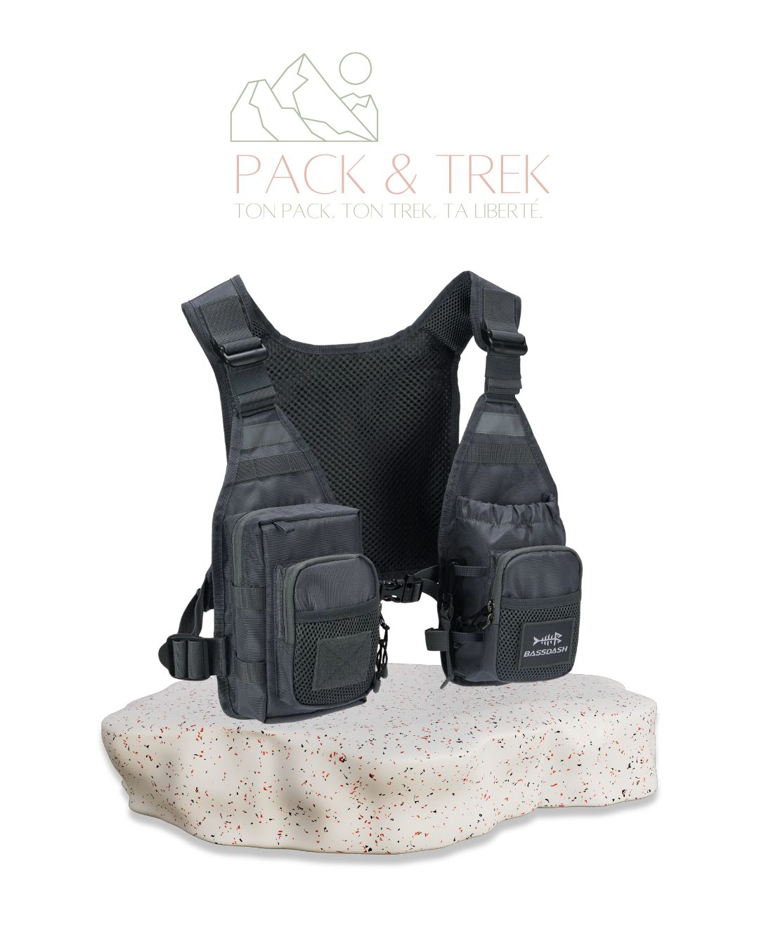 Bassdash FV08 – Gilet de Randonnée Ultra Léger Unisexe