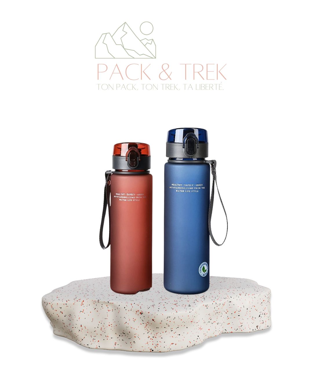 Gourde 400ml / 560ml – Sans BPA & Isolée | Randonnée, Escalade, Outdoor