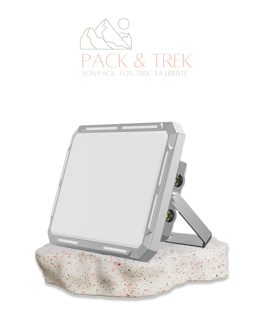 Lanterne de Camping Rechargeable 1000LM — Multimode + Powerbank Intégrée