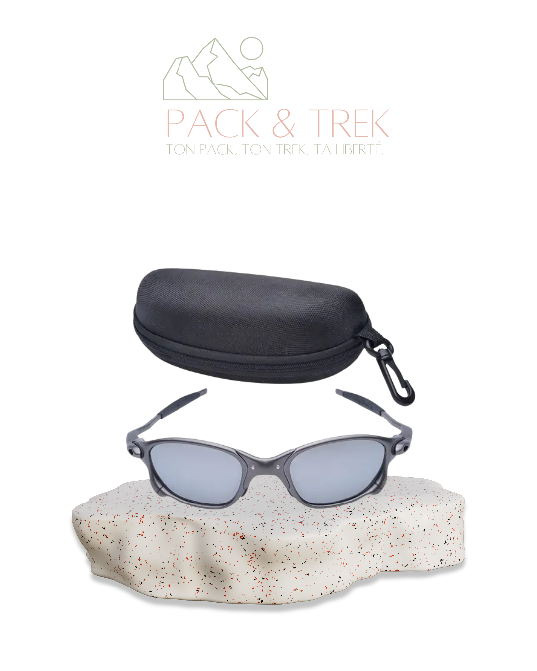 Lunettes de Randonnée Polarisées Homme Femme – Monture Métal UV400 | Sport & Outdoor