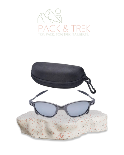 Lunettes de Randonnée Polarisées Homme Femme – Monture Métal UV400 | Sport & Outdoor