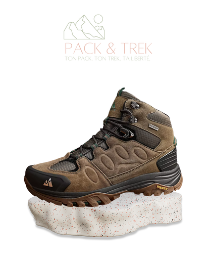 Bottes de Randonnée Homme Hiver – Chaudes, Fourrées & Antidérapantes