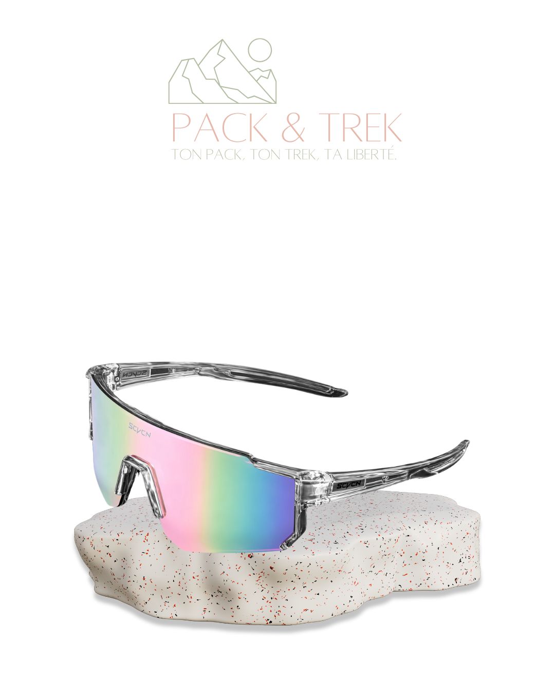 Lunettes de Randonnée à Verres Colorés – Style & Protection pour les Amoureux de la Nature