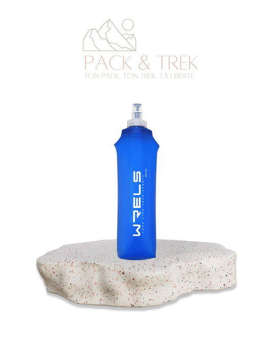 Gourde Souple Pliable 500 ml – TPU Sans BPA pour Sports et Outdoor