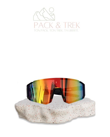 Lunettes de Sport UV400 — Protection Solaire Panoramique | Randonnée, Cyclisme, Running