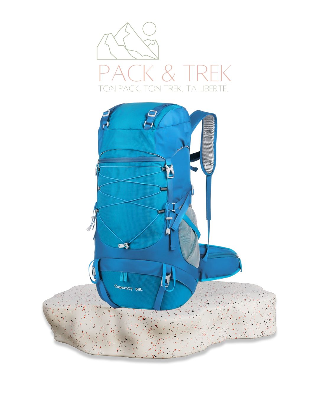 TrailVenture 50L -Le Sac à dos polyvalent pour toutes vos aventures