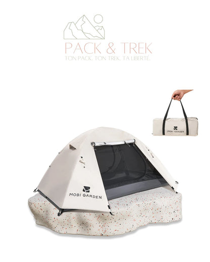 Tente de Randonnée Mobi Garden – 2/3 Personnes | Imperméable & Facile à Monter