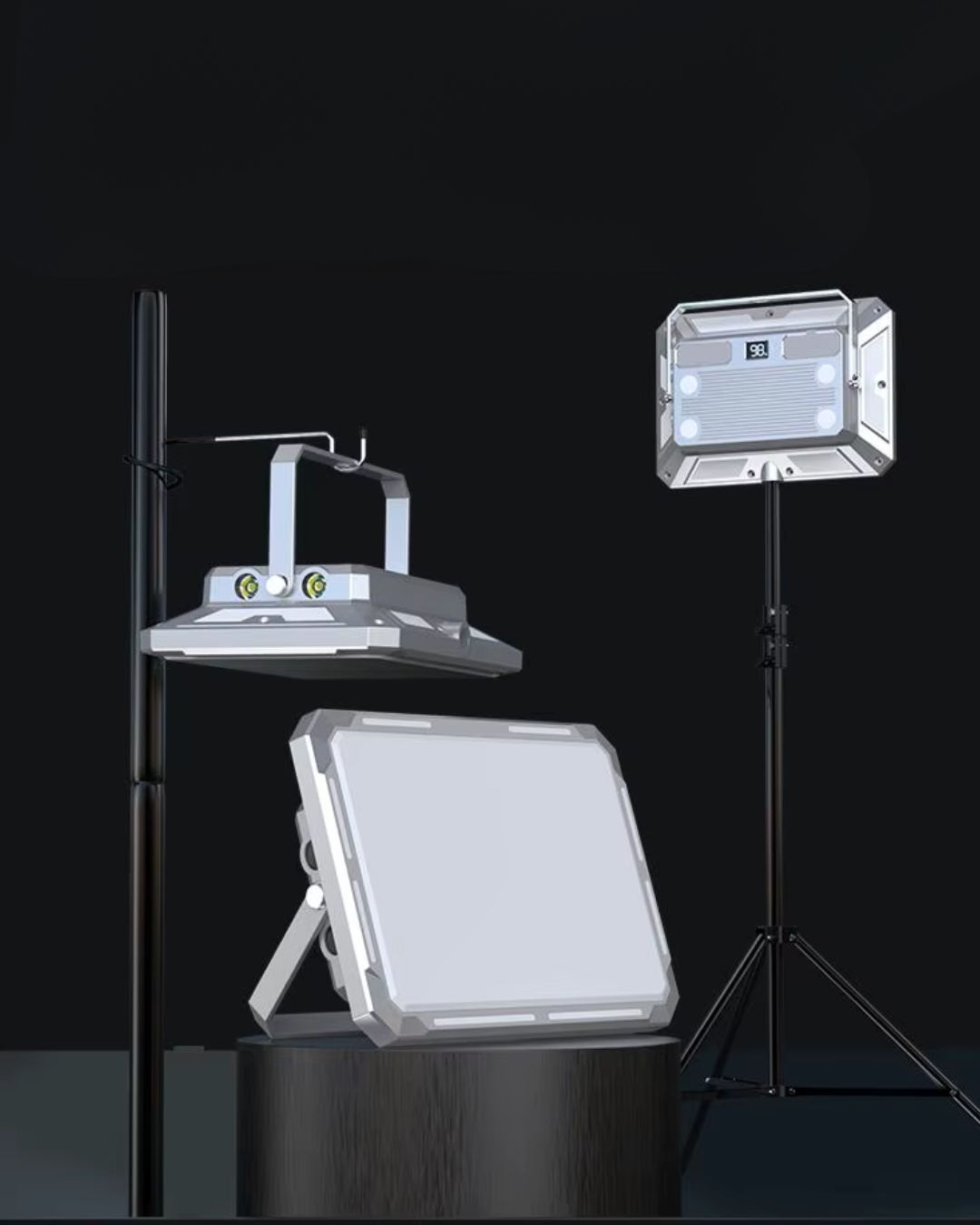 Lanterne de Camping Rechargeable 1000LM — Multimode + Powerbank Intégrée