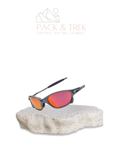 Lunettes de Randonnée Polarisées Homme Femme – Monture Métal UV400 | Sport & Outdoor