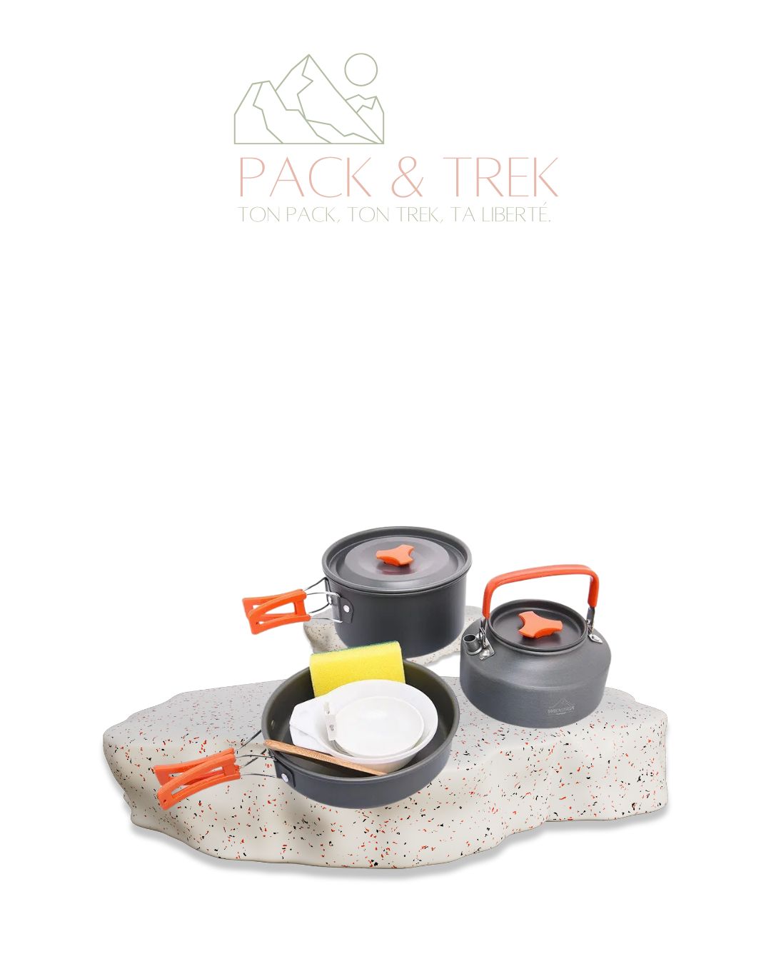 Widesea – Set de Cuisine de Camping Complet et Compact