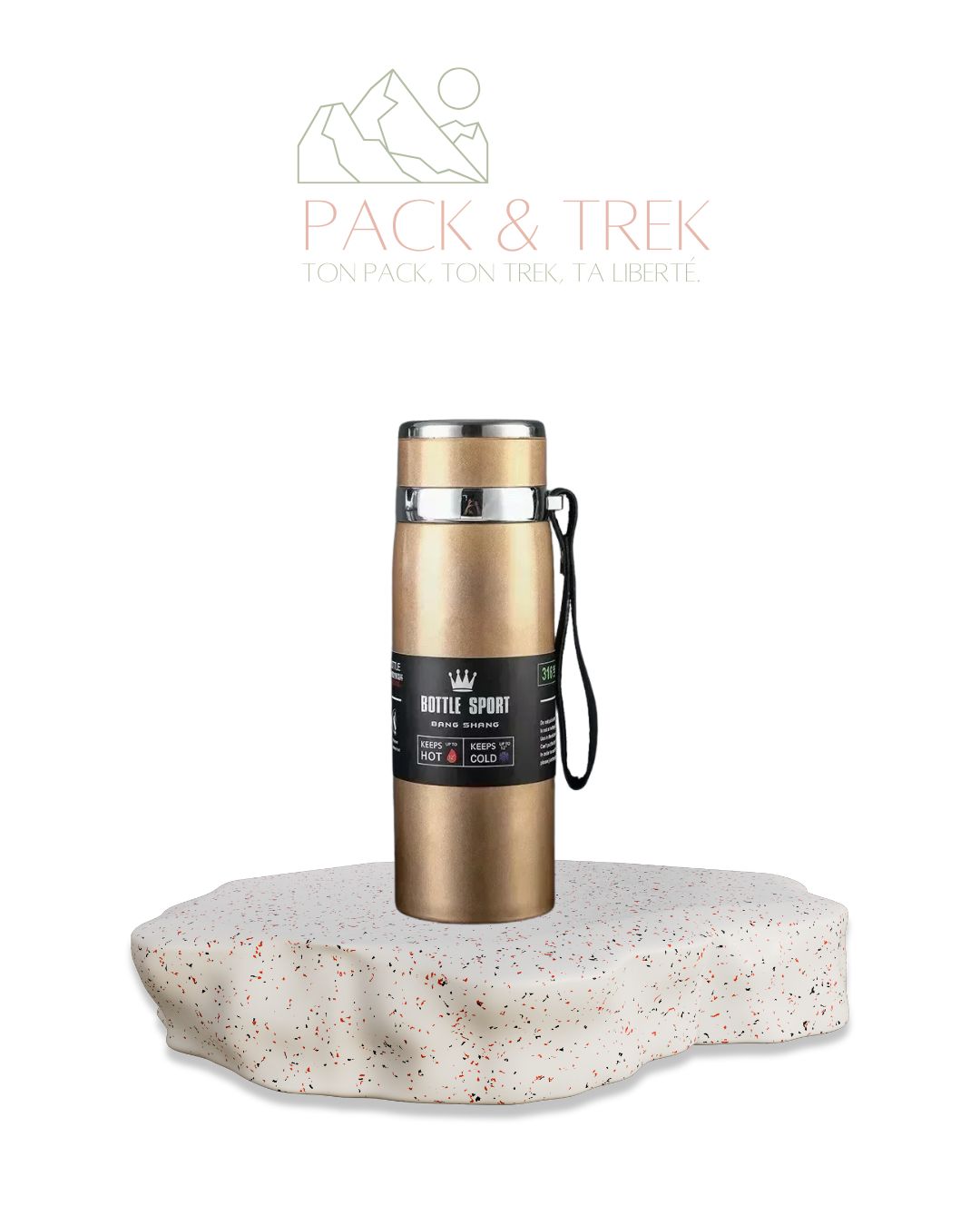 Bouteille Isotherme 1L – OIMG – Inox 316 | Garde au Froid & au Chaud