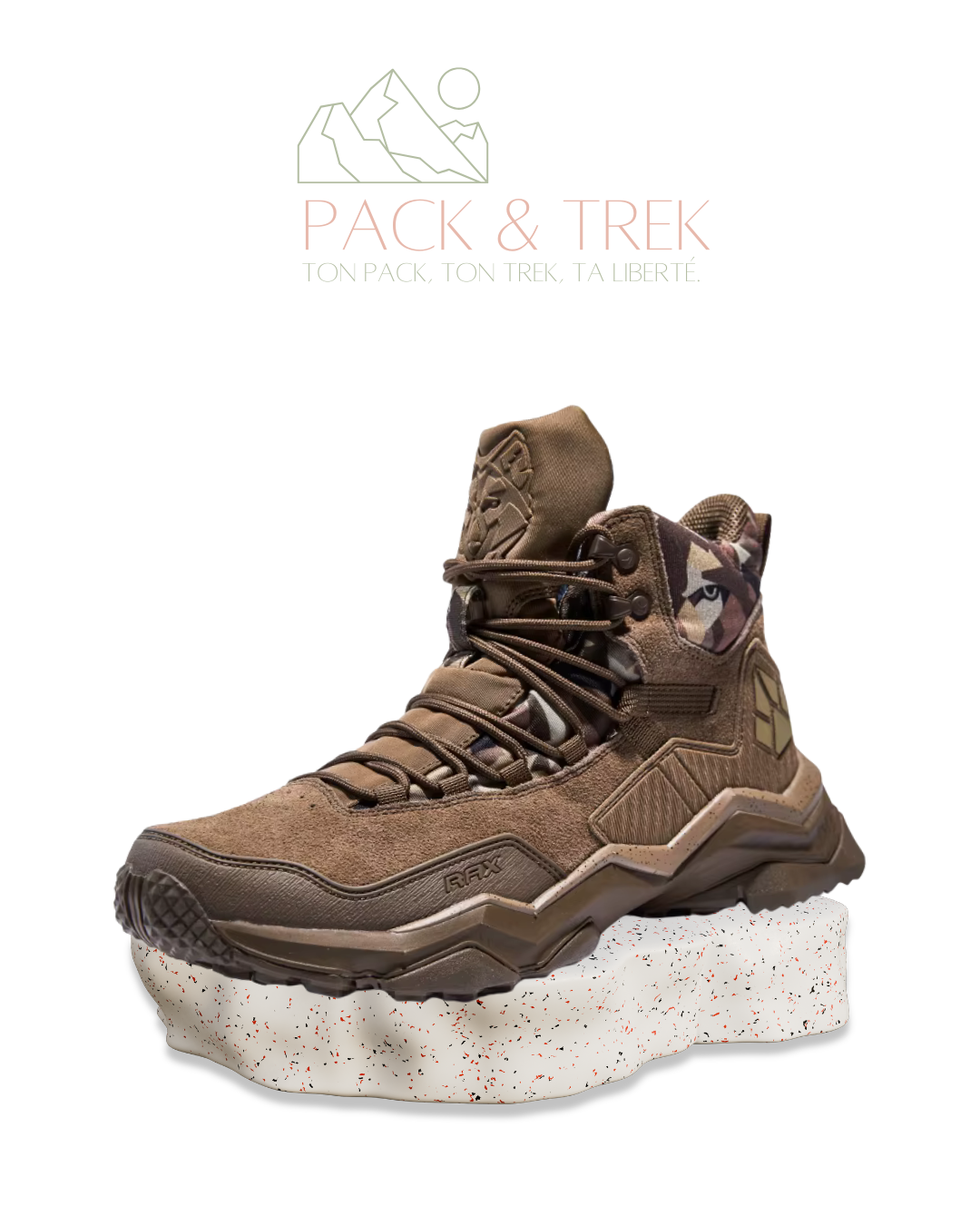 Chaussures de Randonnée Homme RAX Imperméables – Montantes, Chaudes & Antidérapantes | Automne-Hiver