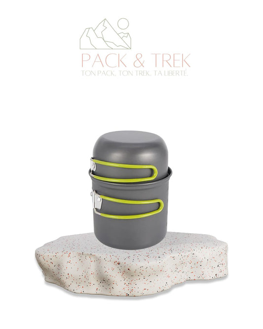 PACOONE – Set de Cuisine Ultraléger pour Camping et Randonnée (1 à 2 personnes)