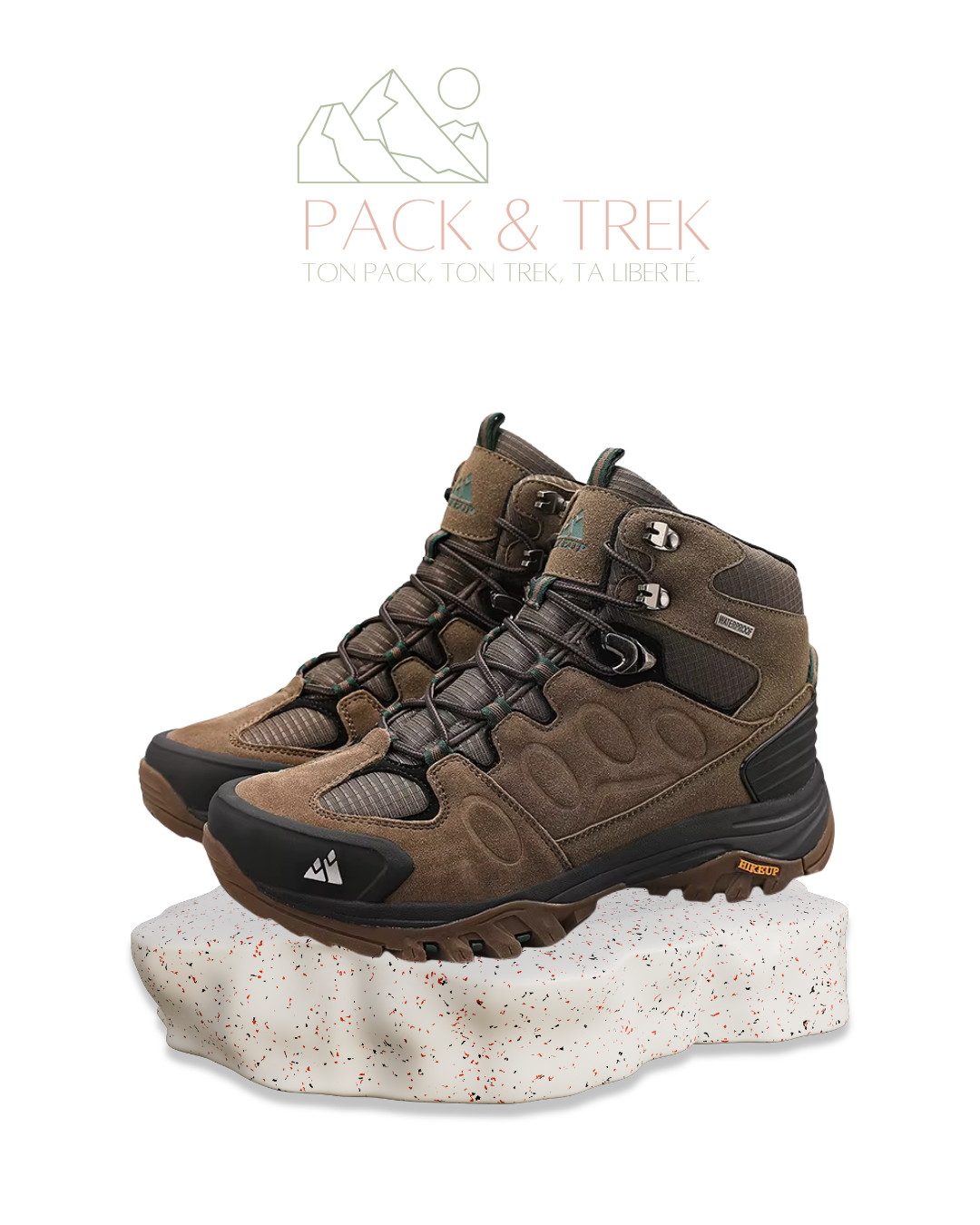Bottes de Randonnée Homme Hiver – Chaudes, Fourrées & Antidérapantes