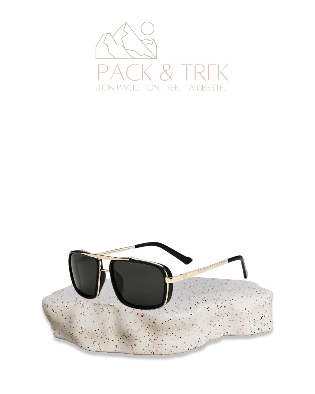 Lunettes de Randonnée VAGABON – Style Aviateur Rectangulaire UV400