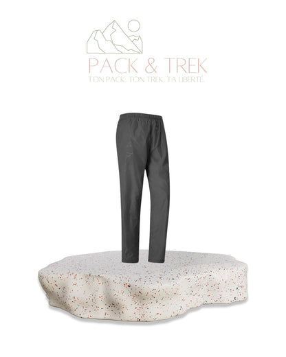 Surpantalon de randonnée imperméable  – Unisexe
