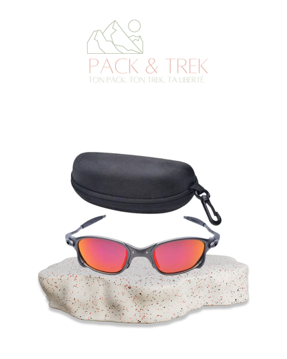 Lunettes de Randonnée Polarisées Homme Femme – Monture Métal UV400 | Sport & Outdoor