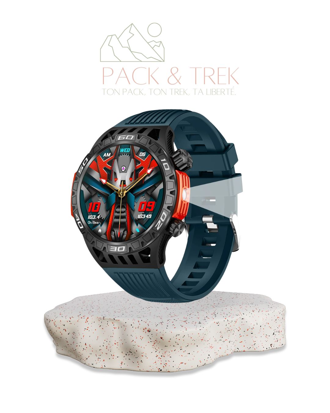 Montre Connectée Militaire Outdoor – ChiBear