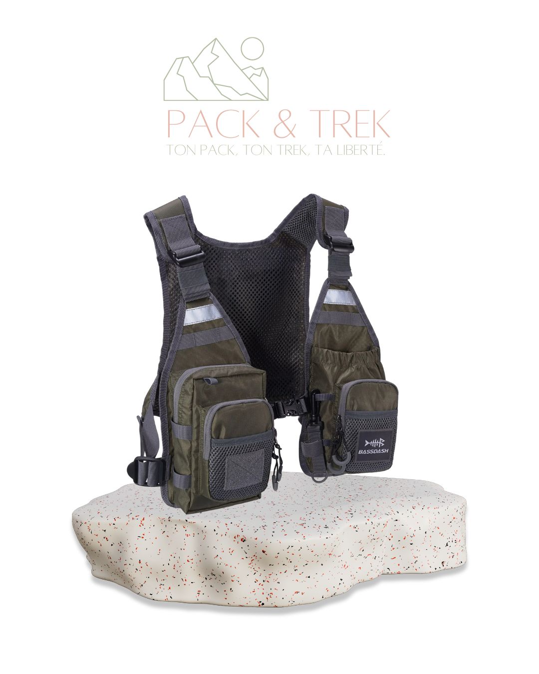 Bassdash FV08 – Gilet de Randonnée Ultra Léger Unisexe