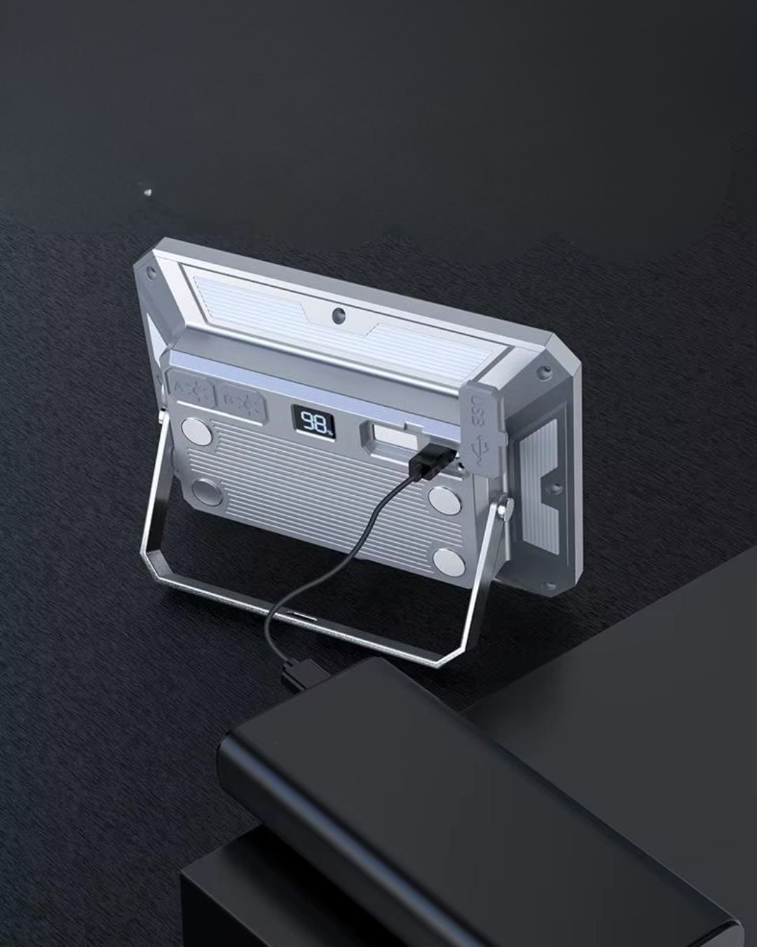 Lanterne de Camping Rechargeable 1000LM — Multimode + Powerbank Intégrée