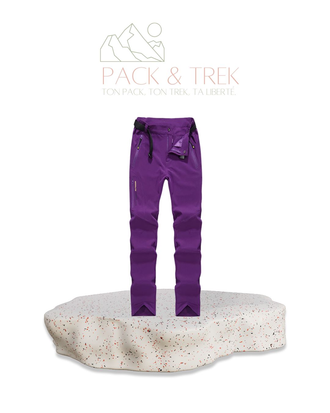 Pantalon de Randonnée Été Femme – Léger, Imperméable & Respirant