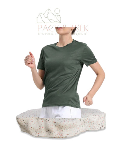 T-Shirt Sport Femme Ultraléger - Séchage Rapide & Respirant