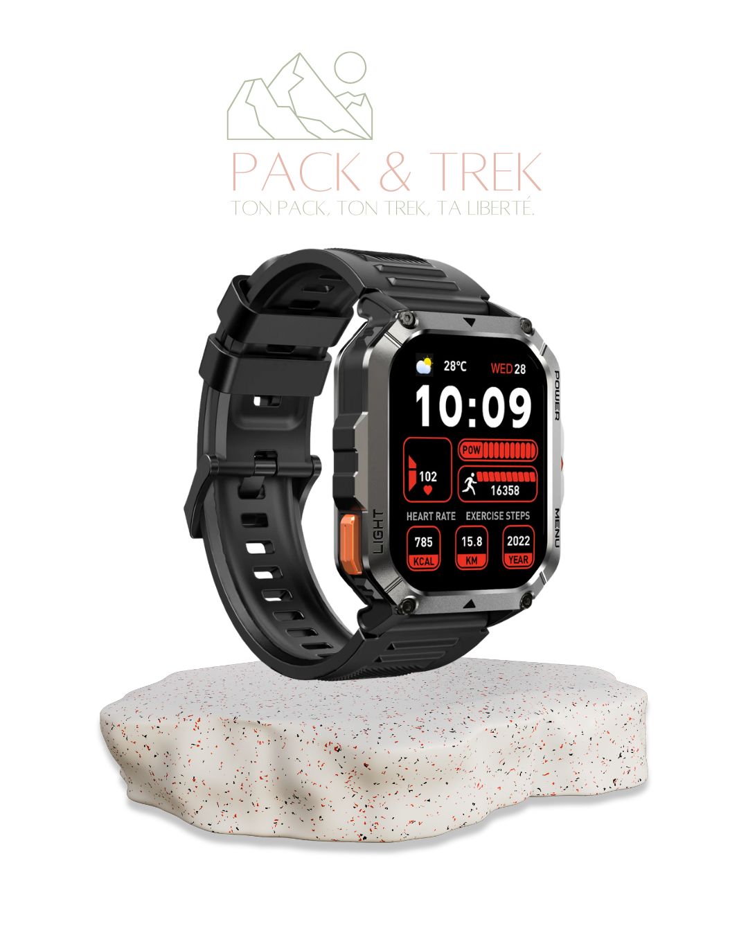 Blackview W70 Pro – Montre Connectée Outdoor Ultra-Résistante