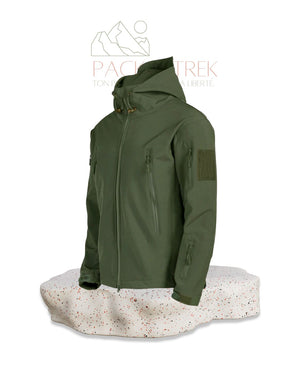 StormGuard Pro– Veste Softshell Imperméable & Coupe-Vent Randonnée
