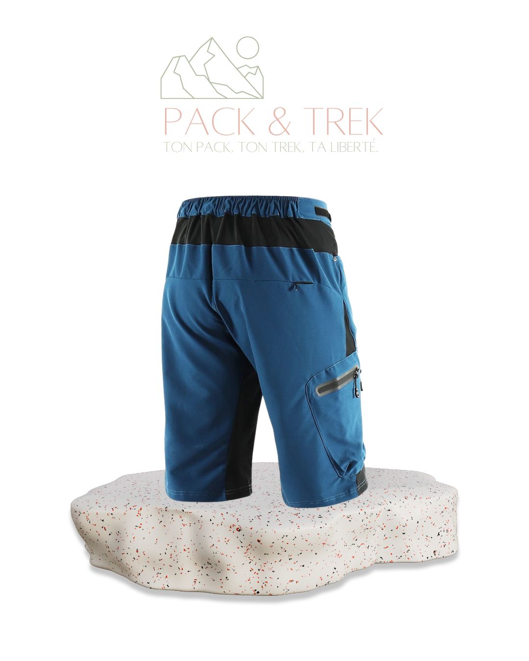 Short de Randonnée Homme ARSUXEO – Liberté, Confort et Résistance pour l’Aventure