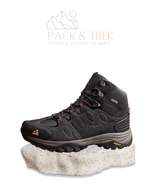Bottes de Randonnée Homme Hiver – Chaudes, Fourrées & Antidérapantes