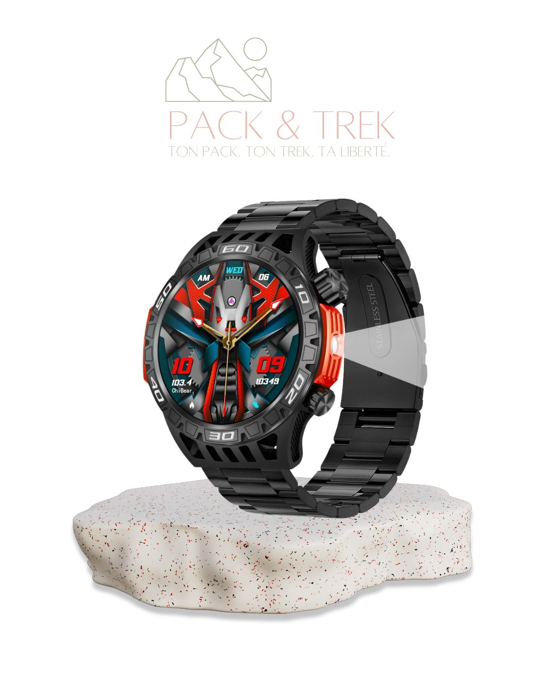 Montre Connectée Militaire Outdoor – ChiBear