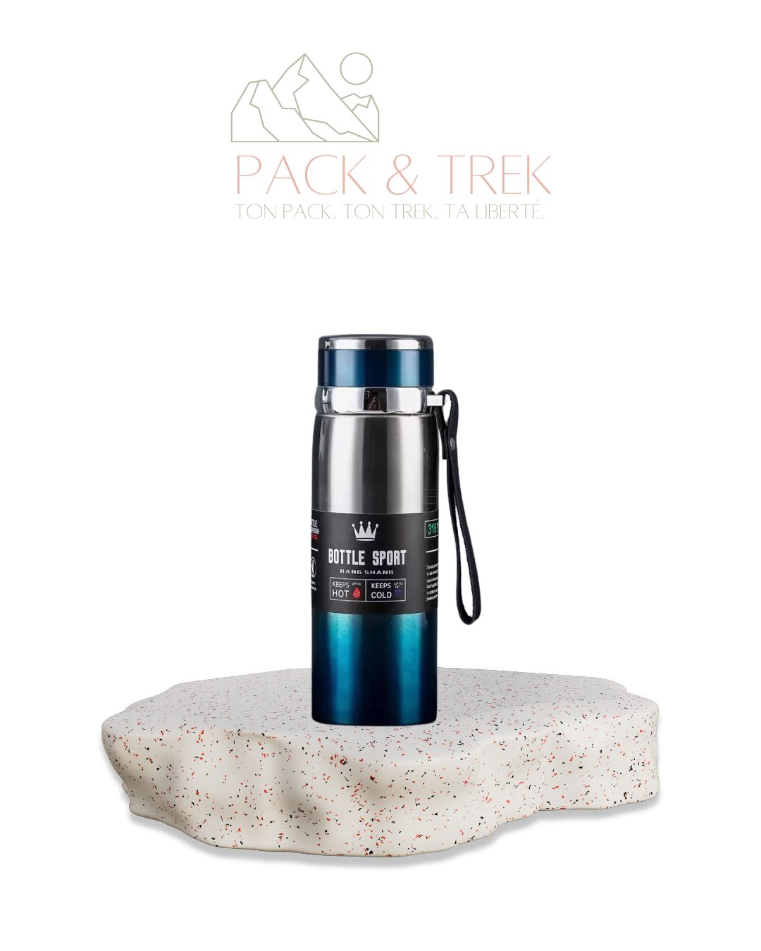 Bouteille Isotherme 1L – OIMG – Inox 316 | Garde au Froid & au Chaud