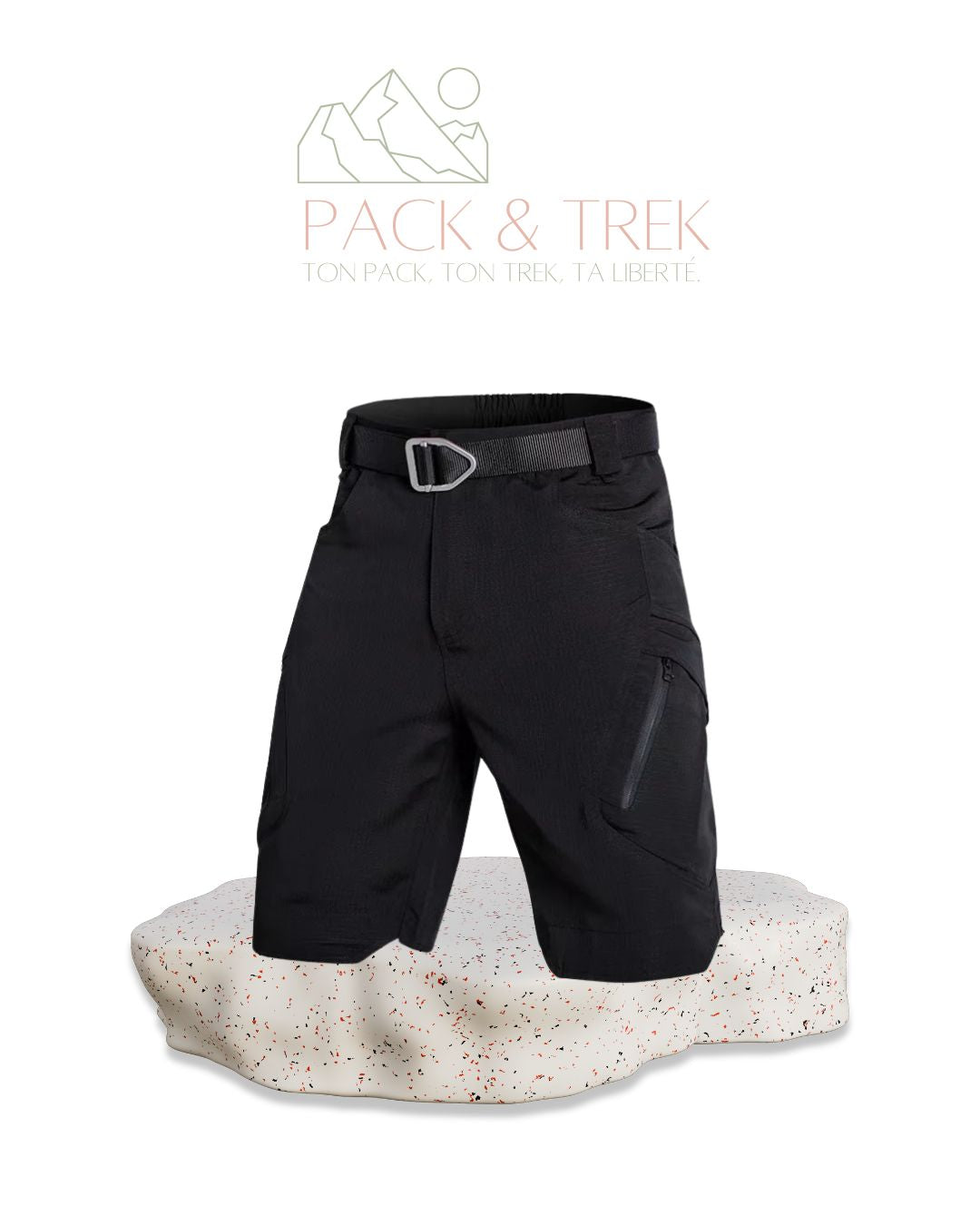 Short Cargo Tactique Homme Été – Résistant, Imperméable et Ultra-Pratique