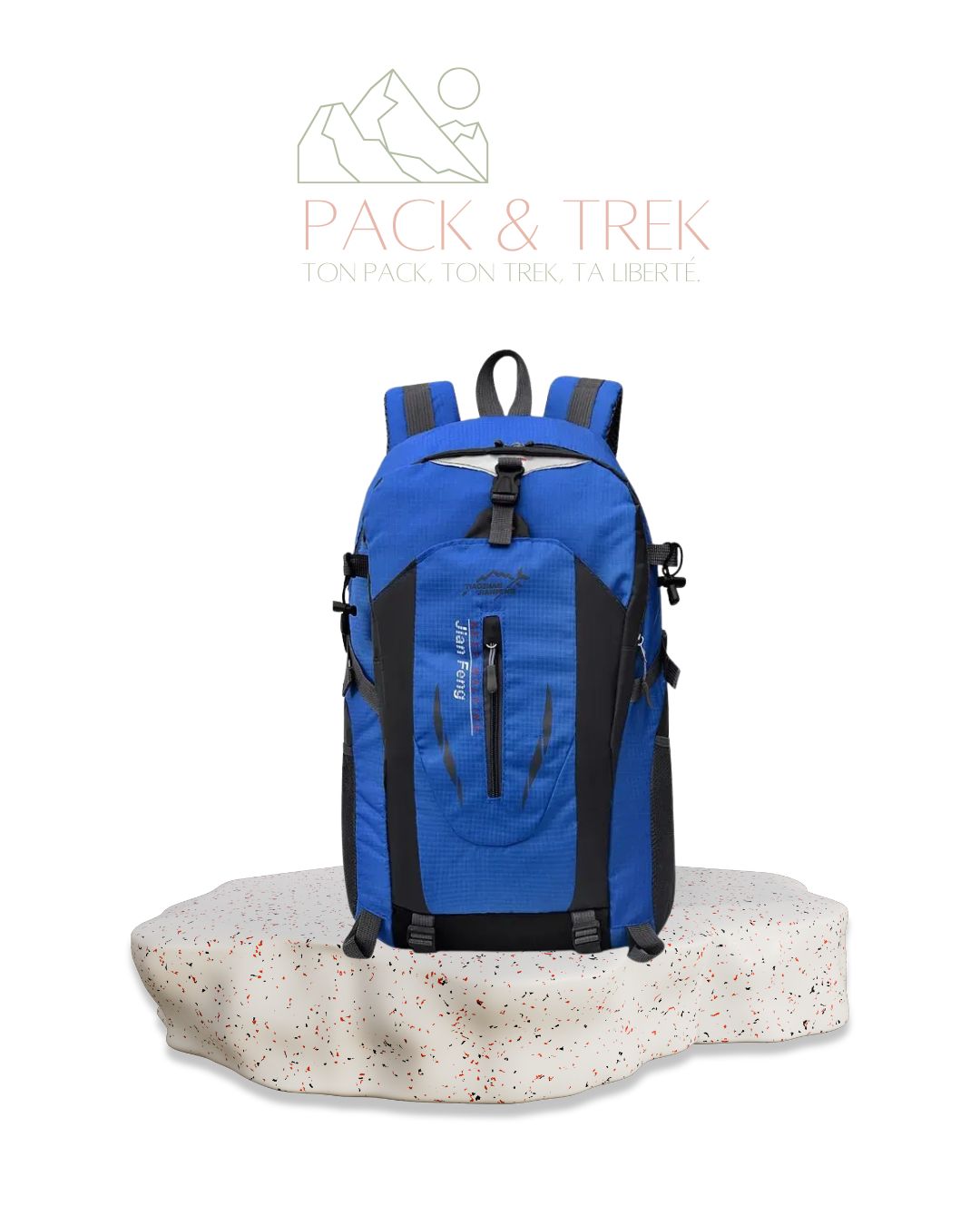 Sac à Dos Imperméable 40L – Polyvalent, Résistant et Confortable