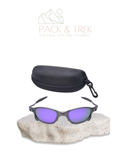 Lunettes de Randonnée Polarisées Homme Femme – Monture Métal UV400 | Sport & Outdoor