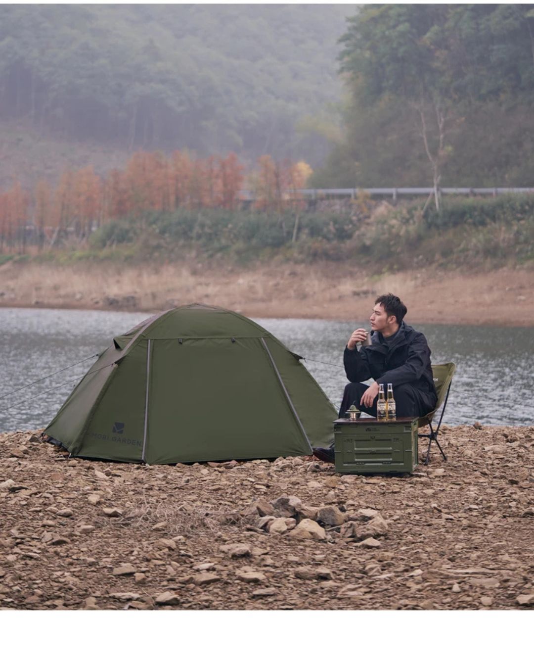 Tente de Randonnée Mobi Garden – 2/3 Personnes | Imperméable & Facile à Monter