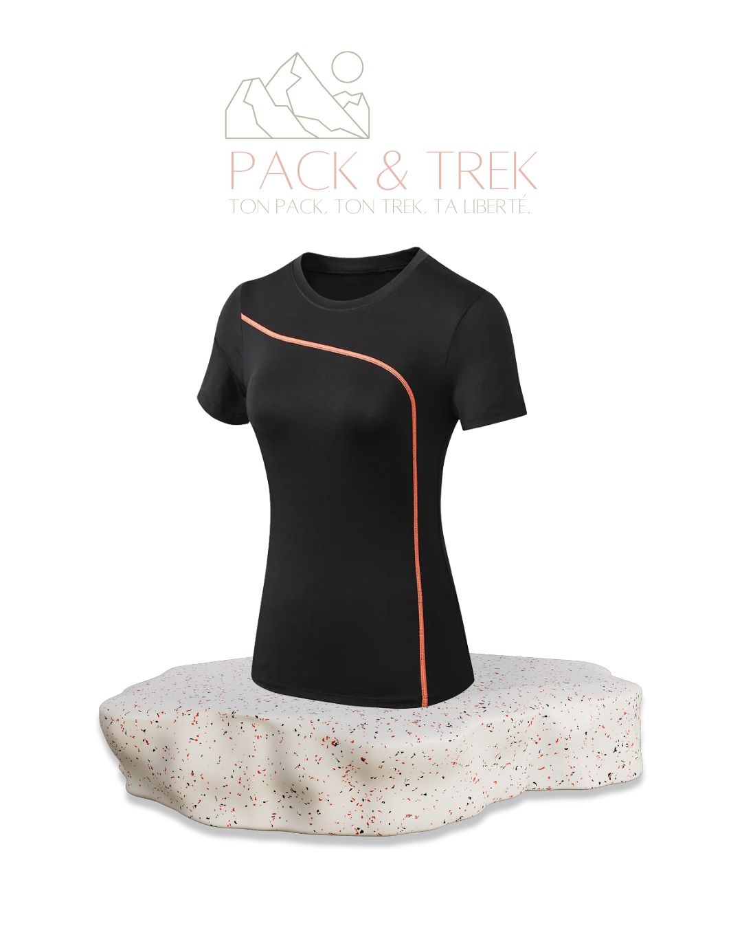 T-shirt de Randonnée Femme – Séchage Rapide, Extensible & Confort Technique